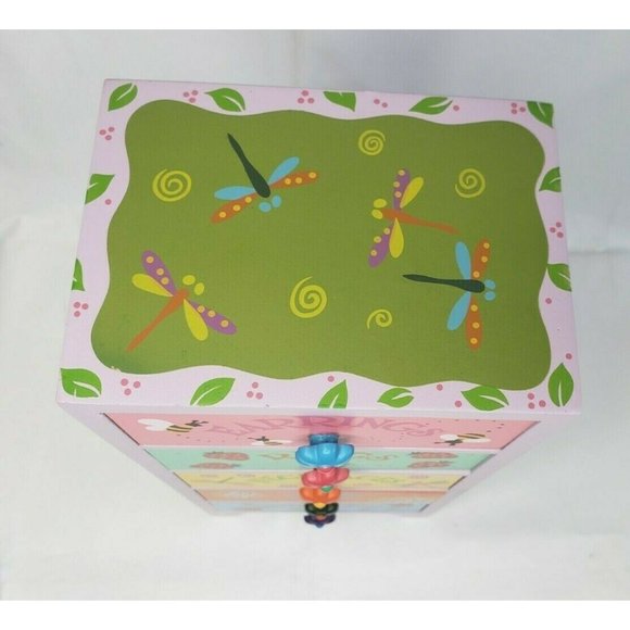 Vintage Growth Cooperate Co 2004 Mini Dresser Earrings Pin Bracelet Organizer - Picture 6 of 8